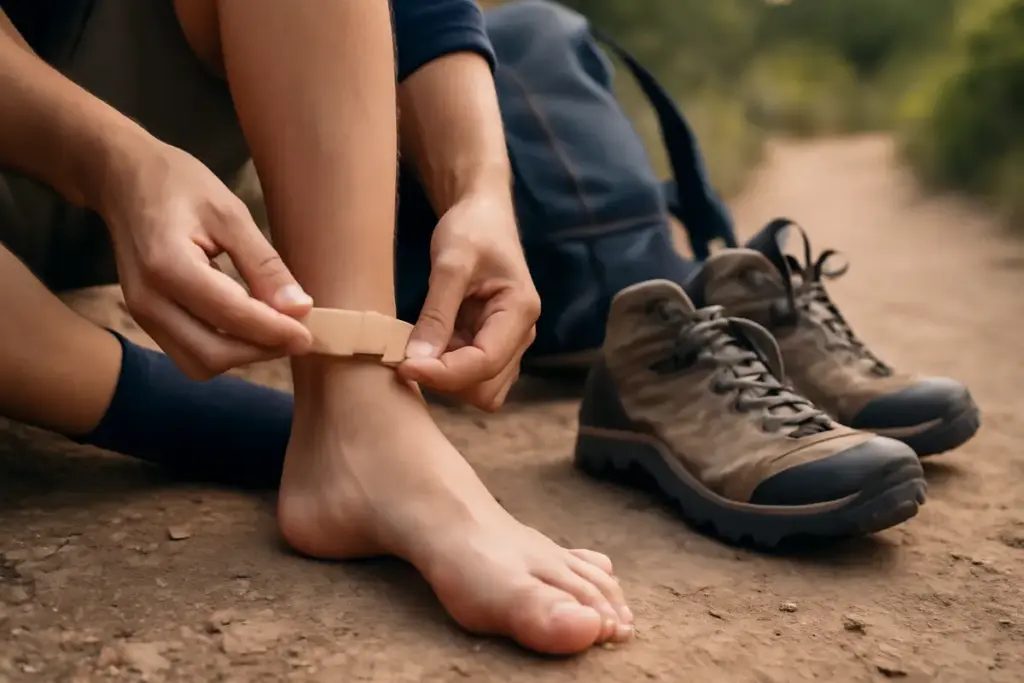 Come evitare le vesciche durante lunghe camminate? Un semplice accorgimento salva-piedi