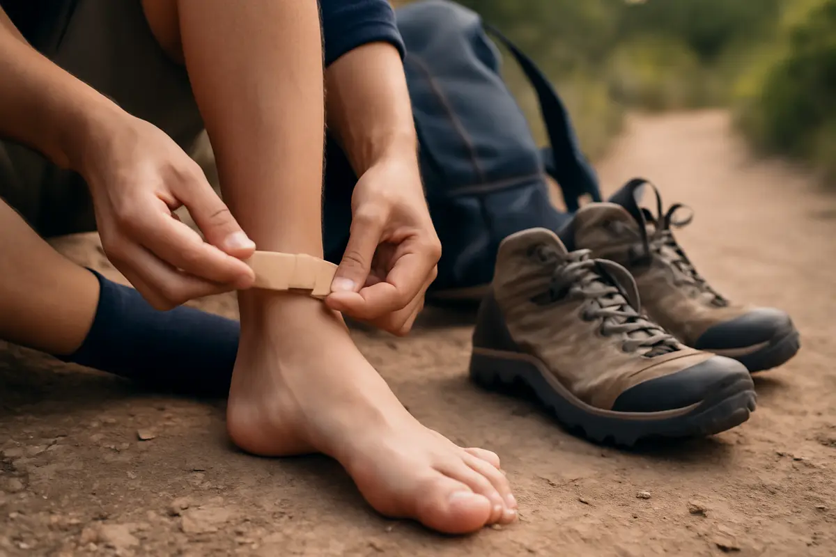 Come evitare le vesciche durante lunghe camminate? Un semplice accorgimento salva-piedi