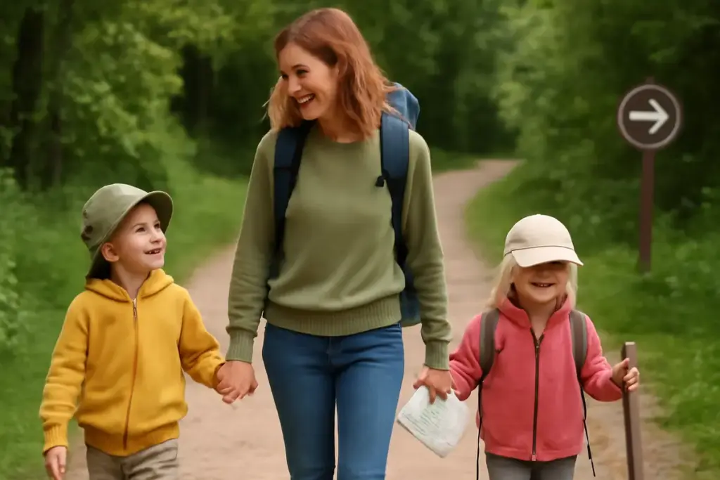 Come organizzare una camminata con bambini piccoli? Strategie per renderla divertente e sicura