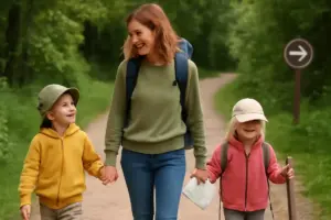 Come organizzare una camminata con bambini piccoli? Strategie per renderla divertente e sicura
