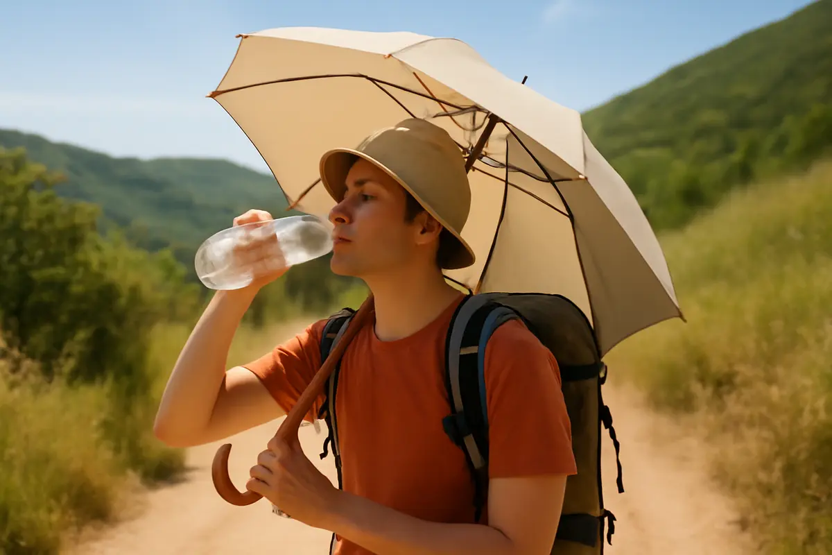 Escursionismo in estate: il sistema efficace per proteggersi dal caldo e dai colpi di sole