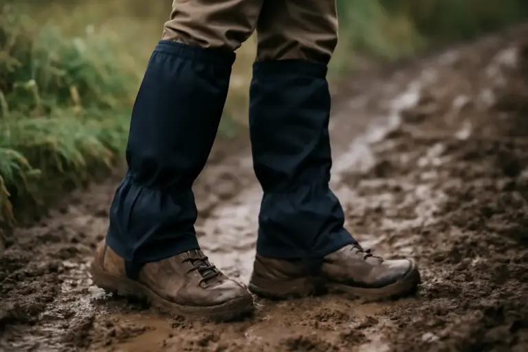Ghette per sentieri fangosi: il semplice accessorio che preserva scarponi e pantaloni