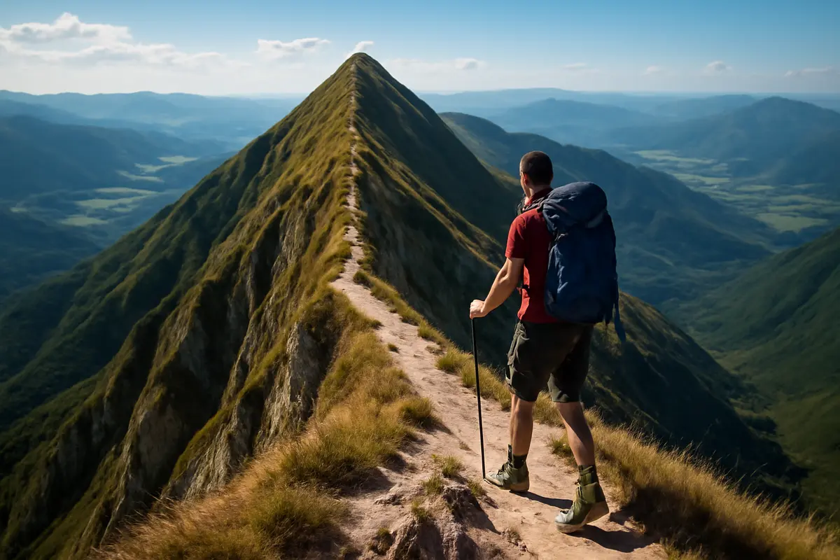 Escursioni sulle dorsali appenniniche: creste spettacolari e viste a 360° sulla valle sottostante