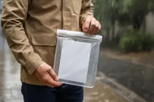 Bustine impermeabili porta-documenti: l’alleato poco ingombrante contro pioggia e imprevisti