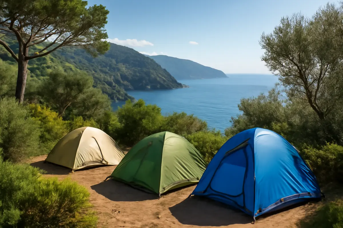 Località consigliate per campeggiare in Liguria tra costa ed entroterra